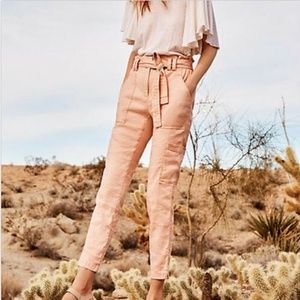 Anthropologie Elevenses Paperbag Waisted Joggers